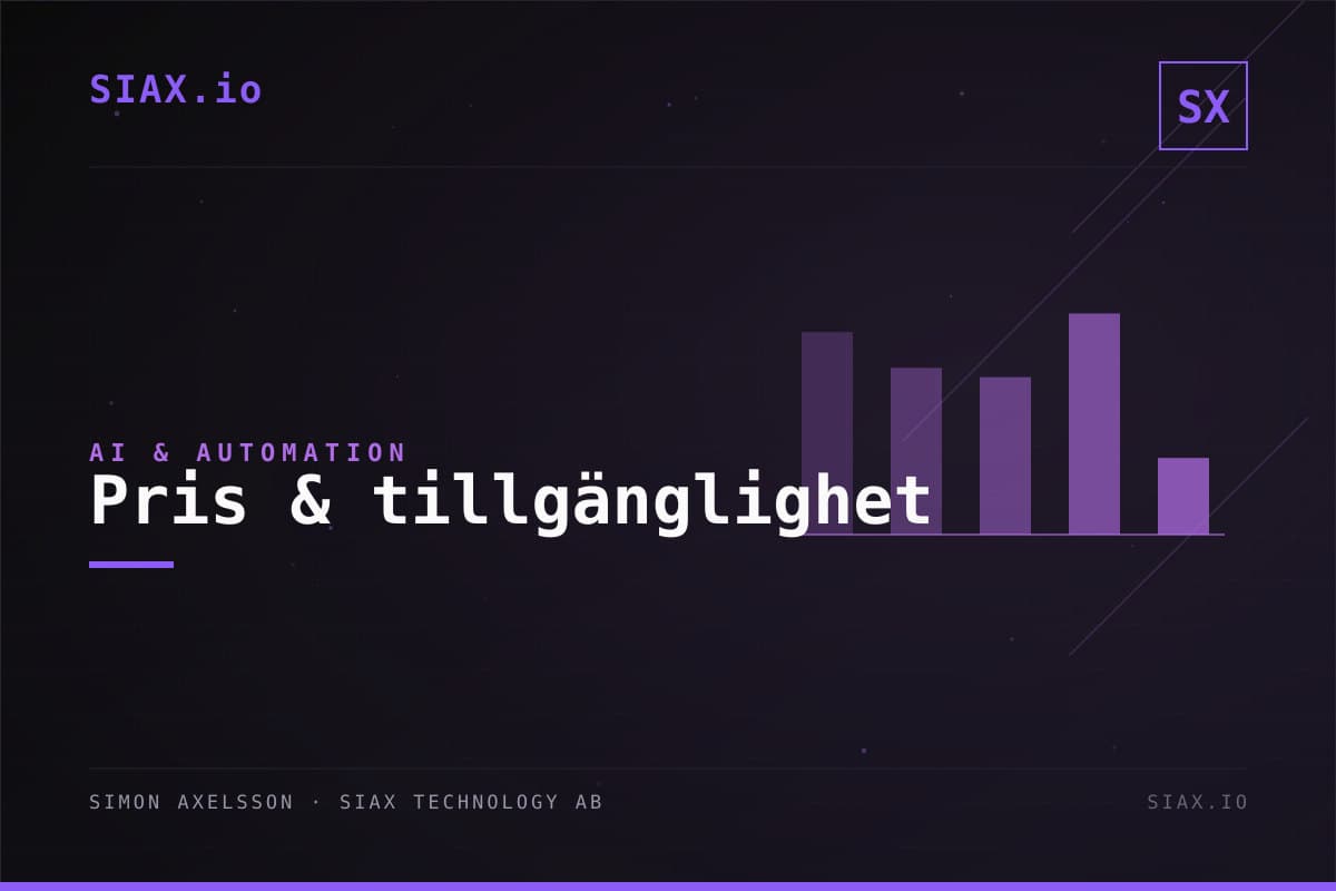 Pris och tillgänglighet – Världens dyraste AI-modell?